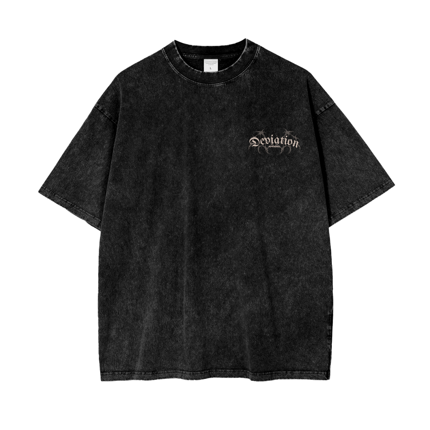 Unisex Oversize Snow Washed T-Shirt