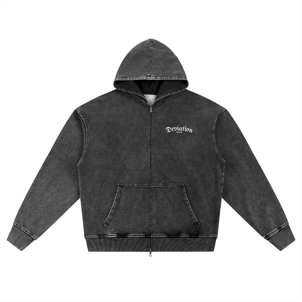 Oversized Deviation Zip-Up