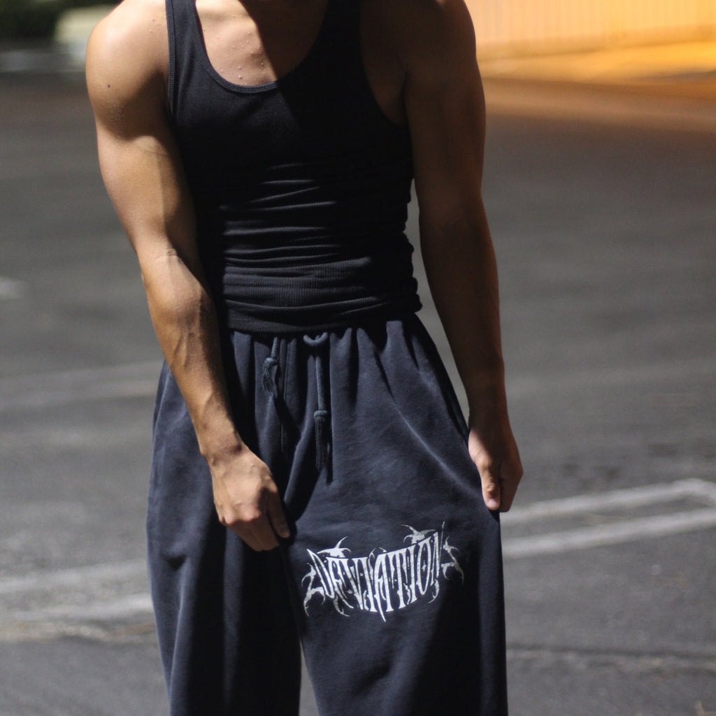 Unisex Washed Baggy Joggers V3